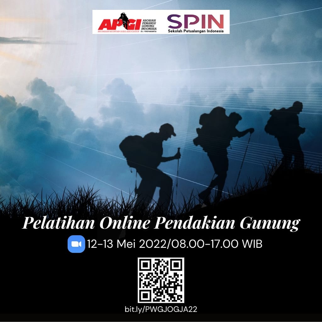 Pelatihan online pendakian gunung