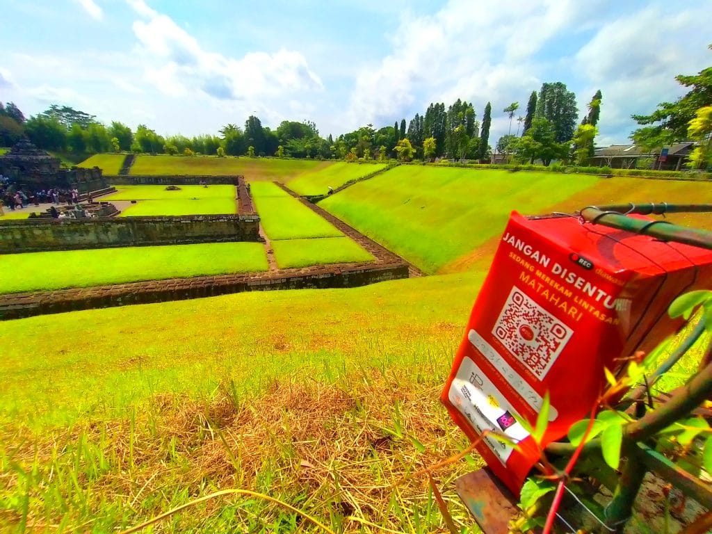 Lokasi perekaman irman ariadi di candi sambisari