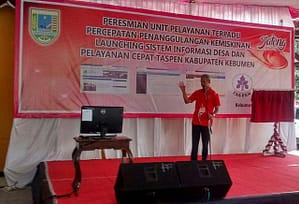 Gubernur Jawa Tengah Ganjar Pranowo dalam Prosesi Peresmian