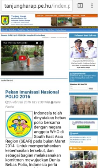 portal Desa Tanjung harap