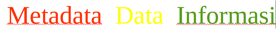 metadata data informasi