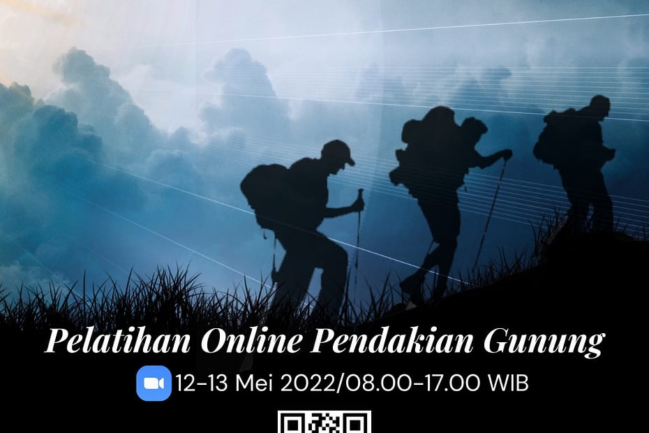 Pelatihan online pendakian gunung